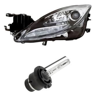 Replacement - 2-Piece Kit (Driver Side Headlight, Bulb) (Standard Line)