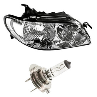 Replacement - 2-Piece Kit (Passenger Side Headlight, Bulb) (Standard Line)
