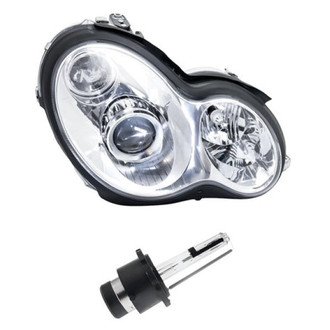 Replacement - 2-Piece Kit (Passenger Side Headlight, Bulb) (Standard Line)