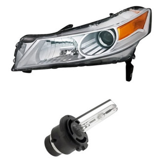 Replacement - 2-Piece Kit (Driver Side Headlight, Bulb) (Standard Line)
