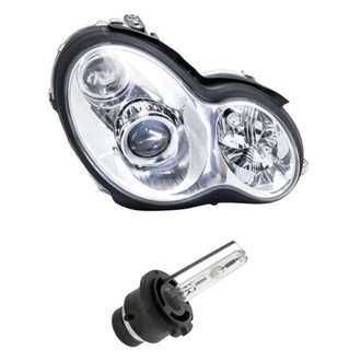 Replacement - 2-Piece Kit (Passenger Side Headlight, Bulb) (Standard Line)
