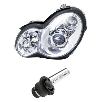 Replacement - 2-Piece Kit (Driver Side Headlight, Bulb) (Standard Line)