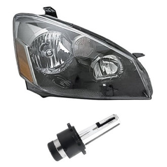 Replacement - 2-Piece Kit (Passenger Side Headlight, Bulb) (Standard Line)