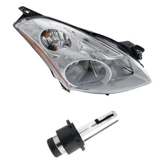 Replacement - 2-Piece Kit (Passenger Side Headlight, Bulb) (Standard Line)