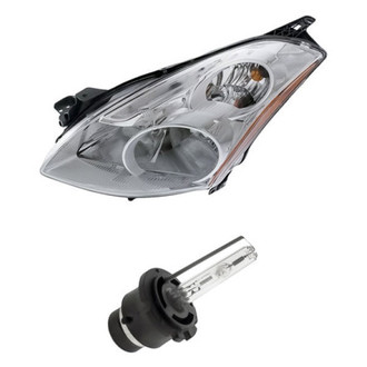 Replacement - 2-Piece Kit (Driver Side Headlight, Bulb) (Standard Line)