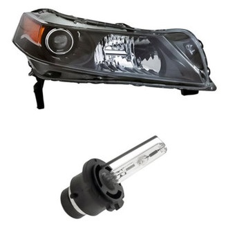 Replacement - 2-Piece Kit (Passenger Side Headlight, Bulb) (Standard Line)
