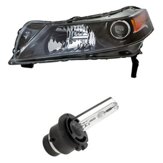 Replacement - 2-Piece Kit (Driver Side Headlight, Bulb) (Standard Line)