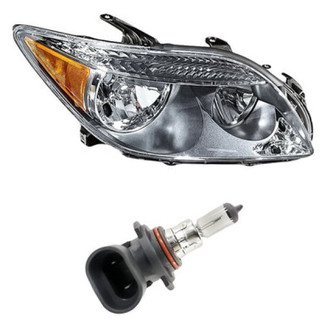 Replacement - 2-Piece Kit (Passenger Side Headlight, Bulb) (Standard Line)
