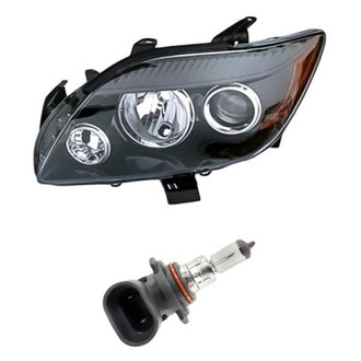 Replacement - 2-Piece Kit (Driver Side Headlight, Bulb) (Standard Line)
