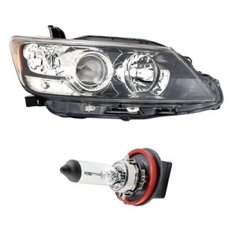 Replacement - 2-Piece Kit (Passenger Side Headlight, Bulb) (Standard Line)