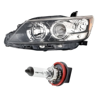 Replacement - 2-Piece Kit (Driver Side Headlight, Bulb) (Standard Line)