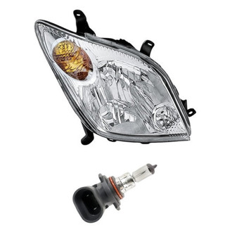 Replacement - 2-Piece Kit (Passenger Side Headlight, Bulb) (Standard Line)