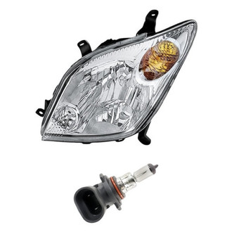 Replacement - 2-Piece Kit (Driver Side Headlight, Bulb) (Standard Line)