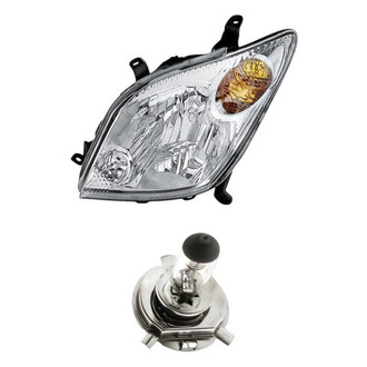 Replacement - 2-Piece Kit (Driver Side Headlight, Bulb) (Standard Line)