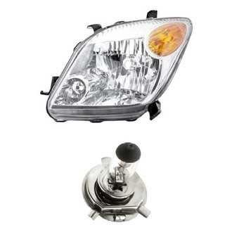 Replacement - 2-Piece Kit (Driver Side Headlight, Bulb) (Standard Line)