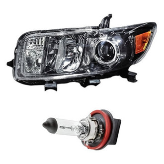 Replacement - 2-Piece Kit (Driver Side Headlight, Bulb) (Standard Line)
