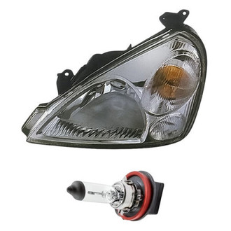 Replacement - 2-Piece Kit (Driver Side Headlight, Bulb) (Standard Line)
