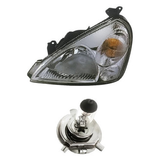Replacement - 2-Piece Kit (Driver Side Headlight, Bulb) (Standard Line)