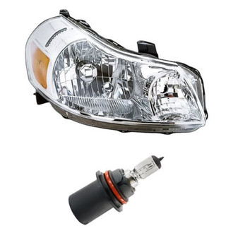 Replacement - 2-Piece Kit (Passenger Side Headlight, Bulb) (Standard Line)