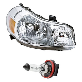 Replacement - 2-Piece Kit (Passenger Side Headlight, Bulb) (Standard Line)