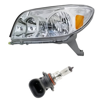 Replacement - 2-Piece Kit (Driver Side Headlight, Bulb) (Standard Line)