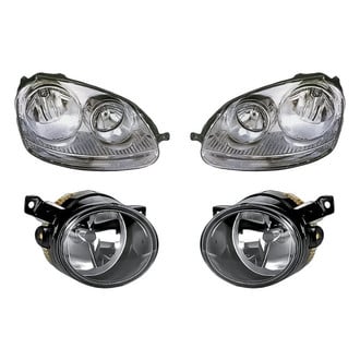 Replacement - 4-Piece Kit (Driver and Passenger Side Headlights, Driver and Passenger Side Fog Lights) (Standard Line)