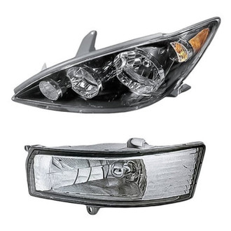 Replacement - 2-Piece Kit (Driver Side Headlight, Driver Side Fog Light) (Standard Line)