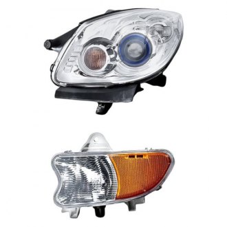 Replacement - 2-Piece Kit (Driver Side Headlight, Driver Side DRL/Turn Signal Light) (Standard Line)