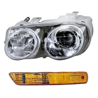 Replacement - 2-Piece Kit (Driver Side Headlight, Driver Side Turn Signal/Parking Light) (Standard Line)