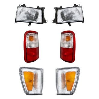 Replacement - 6-Piece Kit (Driver and Passenger Side Headlights, Driver and Passenger Side Tail Lights, Driver and Passenger Side Turn Signal/Corner Lights) (Standard Line)