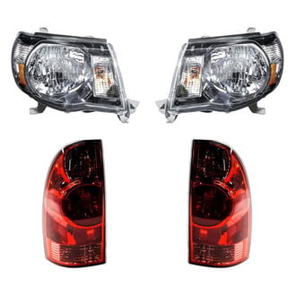 Replacement - 4-Piece Kit (Driver and Passenger Side Headlights, Driver and Passenger Side Tail Lights) (Standard Line)
