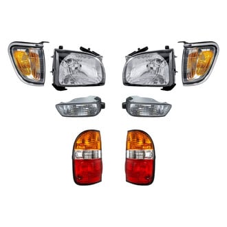 Replacement - 8-Piece Kit (Driver and Passenger Side Headlights, Driver and Passenger Side Tail Lights, Driver and Passenger Side Turn Signal/Corner Lights, Driver and Passenger Side Turn Signal/Parking Lights) (Standard Line)
