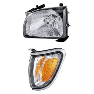 Replacement - 2-Piece Kit (Driver Side Headlight, Driver Side Turn Signal/Corner Light) (Standard Line)