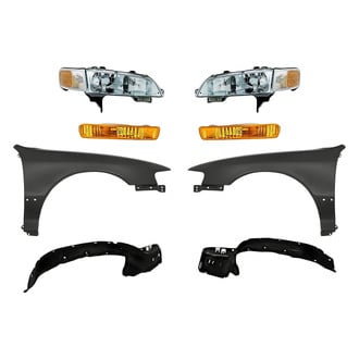 Replacement - 8-Piece Kit (Driver and Passenger Side Headlights, Front Driver and Passenger Side Fenders, Front Driver and Passenger Side Fender Liners, Driver and Passenger Side Turn Signal/Parking Lights) (Standard Line)
