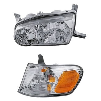Replacement - 2-Piece Kit (Driver Side Headlight, Driver Side Turn Signal/Corner Light) (Standard Line)