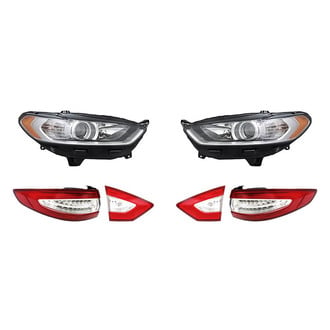 Replacement BNDL-276174 - 6-Piece Kit (Driver and Passenger Side Headlights, Driver and Passenger Side Tail Lights)