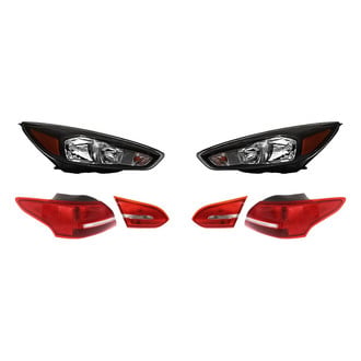 Replacement - 6-Piece Kit (Driver and Passenger Side Headlights, Driver and Passenger Side Tail Lights)