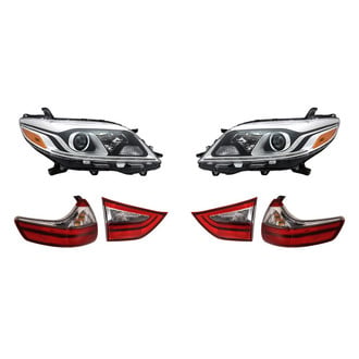 Replacement - 6-Piece Kit (Driver and Passenger Side Headlights, Driver and Passenger Side Tail Lights)
