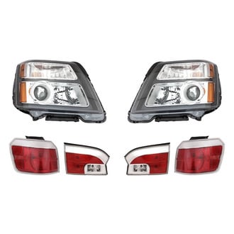 Replacement - 6-Piece Kit (Driver and Passenger Side Headlights, Driver and Passenger Side Tail Lights)