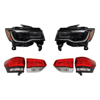 Replacement - 6-Piece Kit (Driver and Passenger Side Headlights, Driver and Passenger Side Tail Lights)