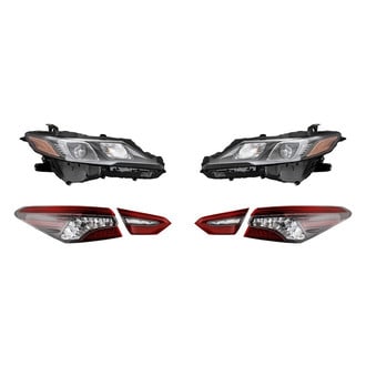 Replacement - 6-Piece Kit (Driver and Passenger Side Headlights, Driver and Passenger Side Tail Lights)