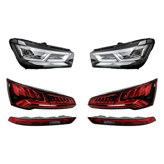 Replacement - 6-Piece Kit (Driver and Passenger Side Headlights, Driver and Passenger Side Tail Lights)