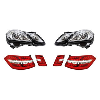 Replacement - 6-Piece Kit (Driver and Passenger Side Headlights, Driver and Passenger Side Tail Lights)
