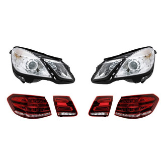 Replacement - 6-Piece Kit (Driver and Passenger Side Headlights, Driver and Passenger Side Tail Lights)