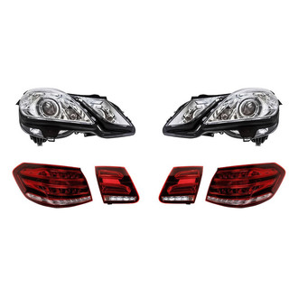 Replacement - 6-Piece Kit (Driver and Passenger Side Headlights, Driver and Passenger Side Tail Lights)