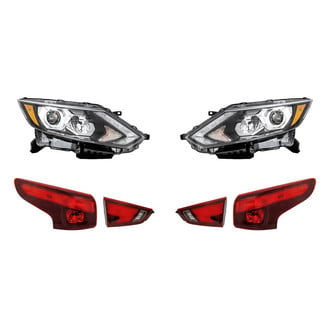 Replacement - 6-Piece Kit (Driver and Passenger Side Headlights, Driver and Passenger Side Tail Lights)