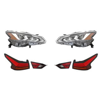 Replacement - 6-Piece Kit (Driver and Passenger Side Headlights, Driver and Passenger Side Tail Lights)