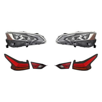 Replacement - 6-Piece Kit (Driver and Passenger Side Headlights, Driver and Passenger Side Tail Lights)