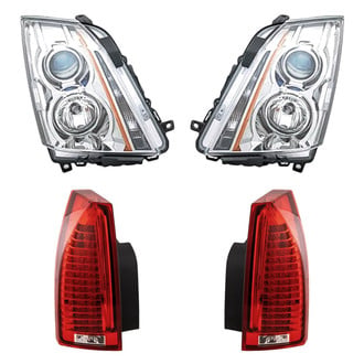 Replacement - 4-Piece Kit (Driver and Passenger Side Headlights, Driver and Passenger Side Tail Lights)