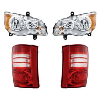 Replacement - 4-Piece Kit (Driver and Passenger Side Headlights, Driver and Passenger Side Tail Lights)